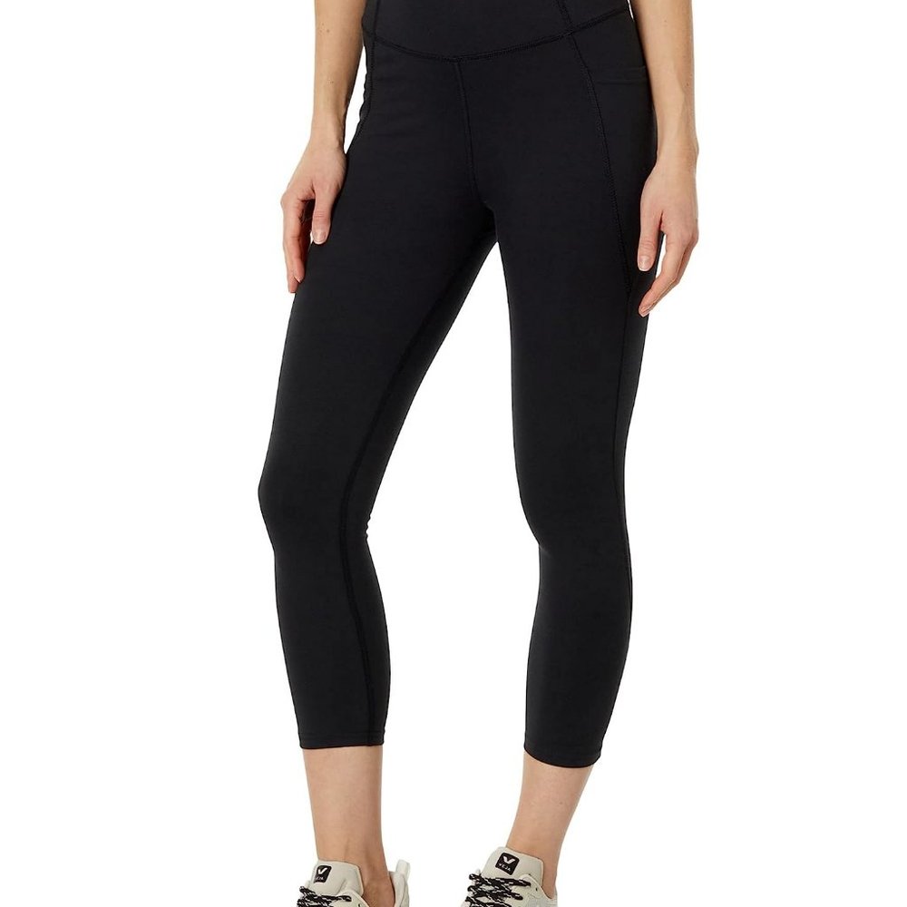 Black Pact Cropped Legging Size XS Organic Cotton